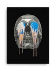 Melting Skull Canvas Prints