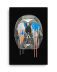 Melting Skull Canvas Prints